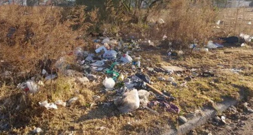 Quintuplican las multas por arrojar residuos en caminos rurales en Coronel Rosales