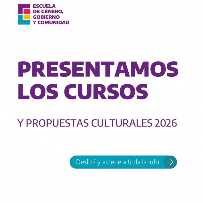 La Escuela de Género, Gobierno y Comunidad inicia su ciclo de formación 2026
