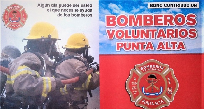 Bono Solidario para Bomberos Voluntarios de la ciudad