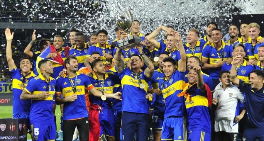 Boca Juniors gole&oacute; 3-0 a Patronato en Santiago del Estero y se consagr&oacute; campe&oacute;n de la Supercopa Argentina
