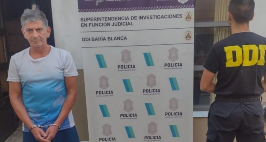 Cay&oacute; en Punta Alta un condenado por violaci&oacute;n en Neuqu&eacute;n