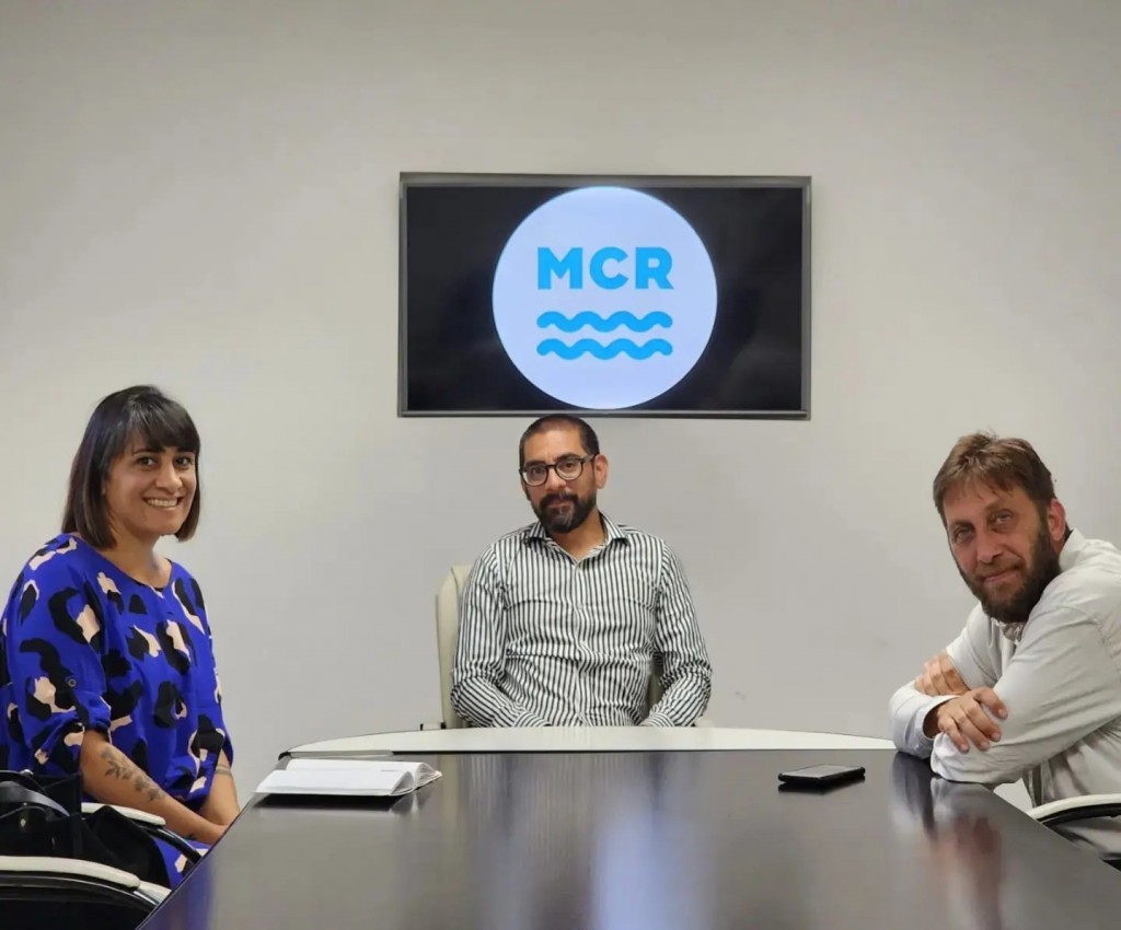  Importante Reunión del intendente con el Administrador General del Instituto de la Vivienda del ministerio de hábitat de la Provincia de Buenos Aires Diego Menéndez.