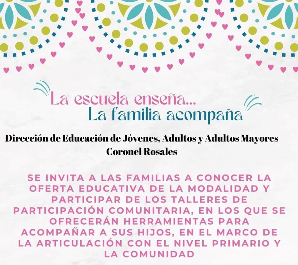Jornadas Educativas: La escuela ense&ntilde;a&hellip; la familia acompa&ntilde;a