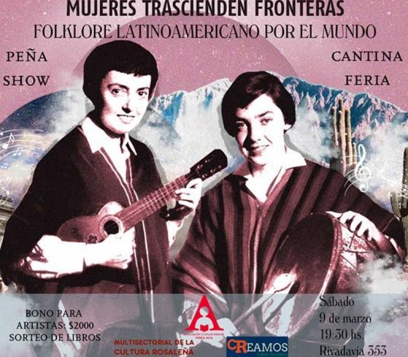 Pe&ntilde;a &laquo;Mujeres trascienden fronteras&raquo; en la Biblioteca Alberdi