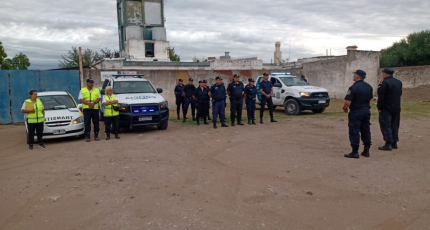 Operativos viales en diferentes puntos de la ciudad