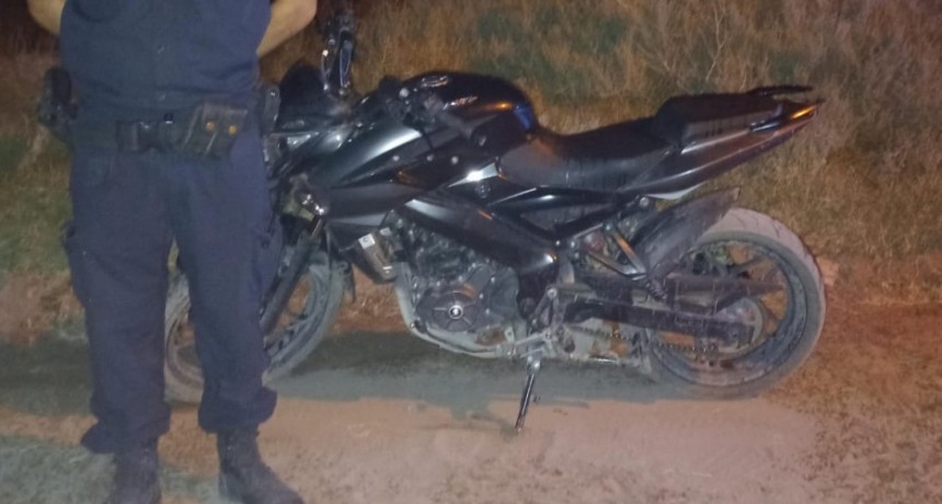 Circulaba en motovehiculo con pedido de secuestro fue detenido