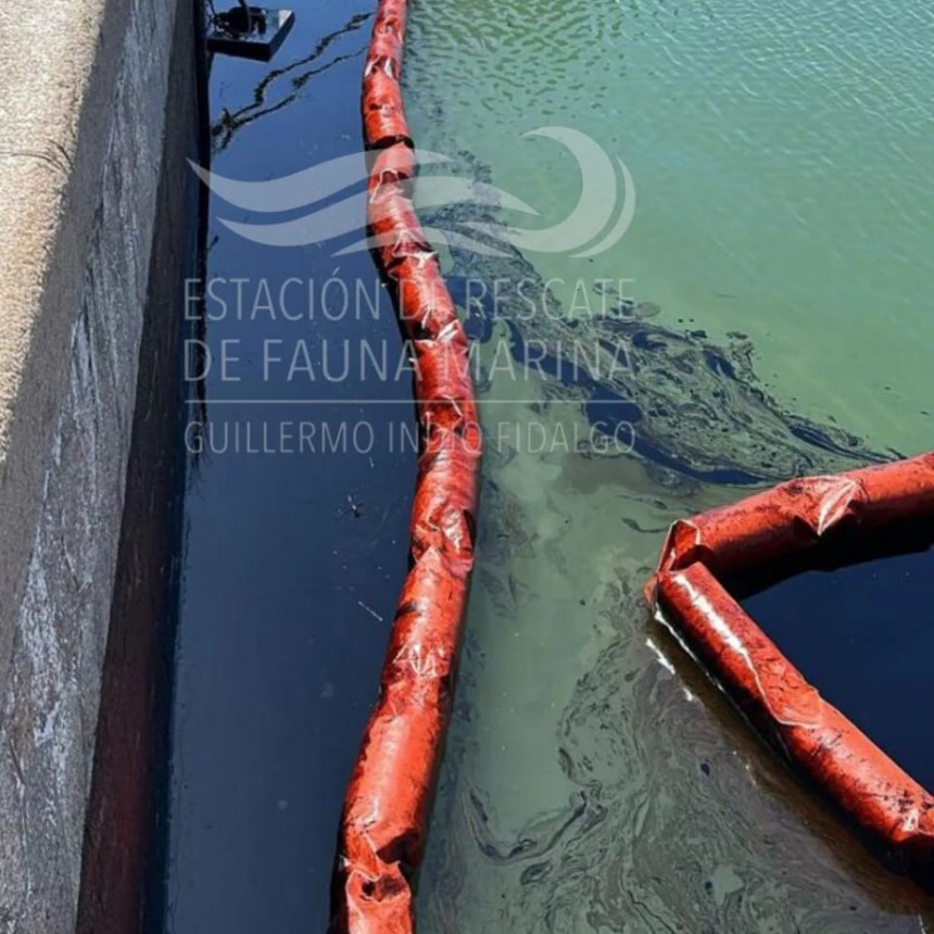 Nuevo derrame de petroleo en el Puerto Belgrano
