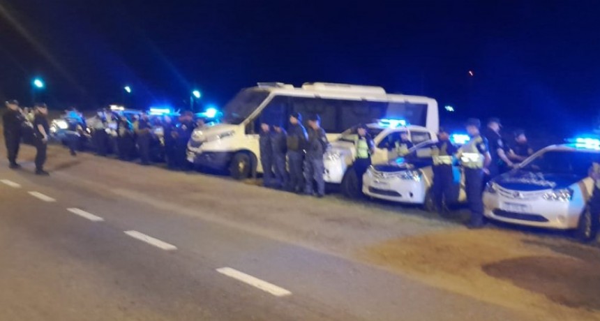 Controles policiales en la noche del viernes con resultados positivos