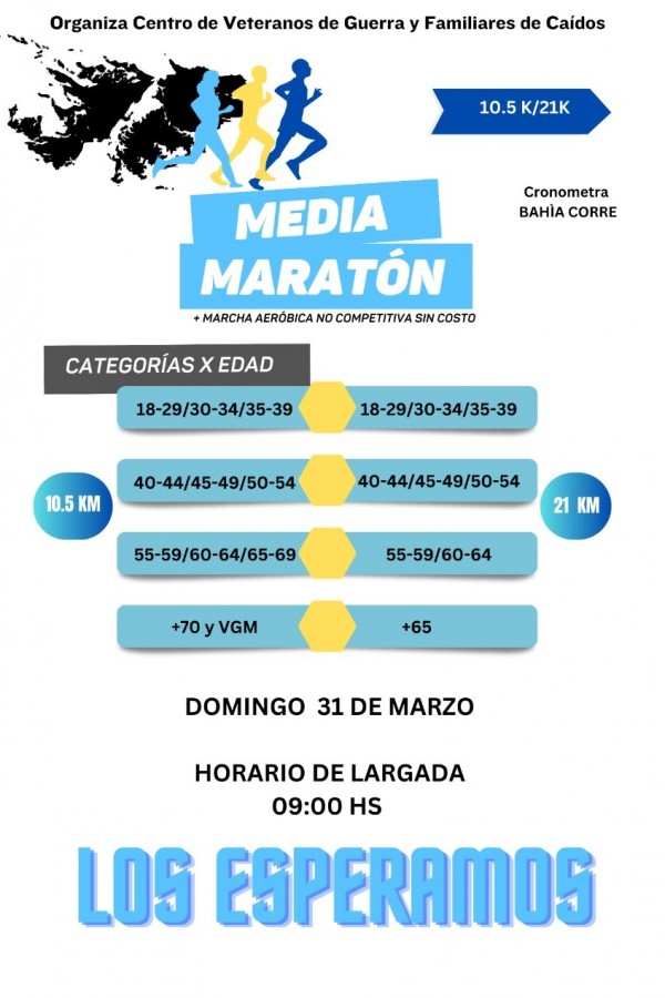 Vigilia y Marat&oacute;n por Gesta de Malvinas