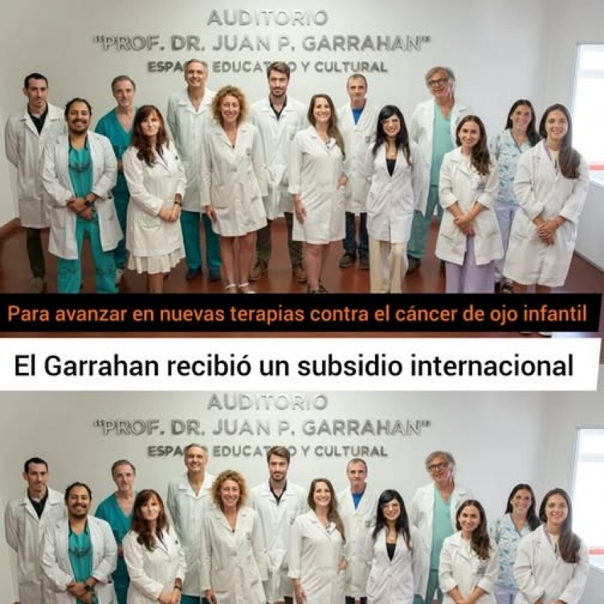 El Garrahan Recibi&oacute; un Subsidio Internacional
