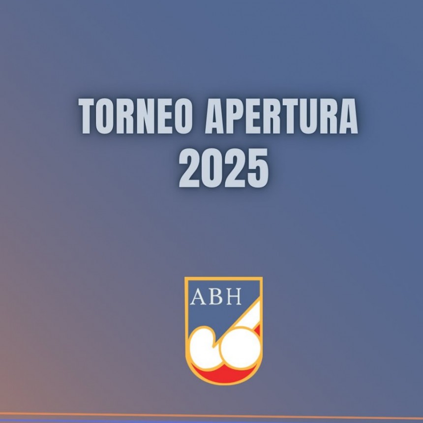 INICIO DEL TORNEO APERTURA 2025 DE HOCKEY
