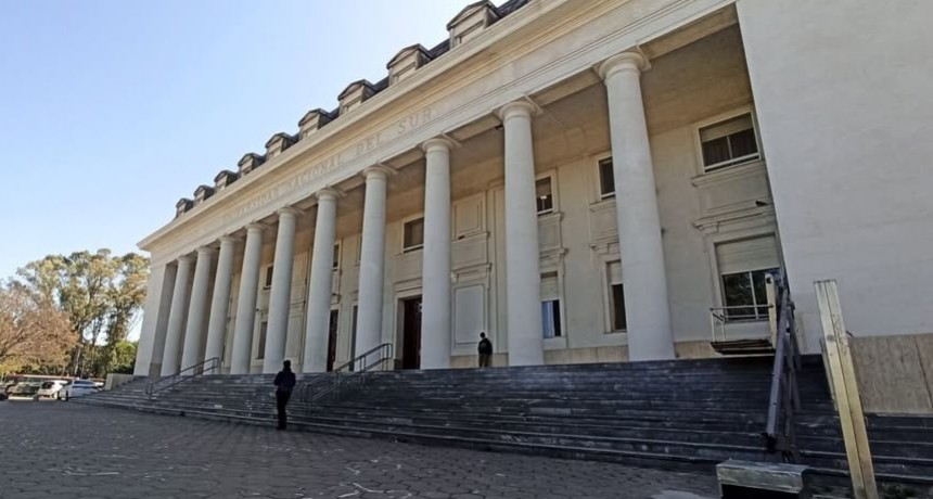 La UNS informa que no habra clases lunes y martes por reacondicionamiento de las zonas afectadas