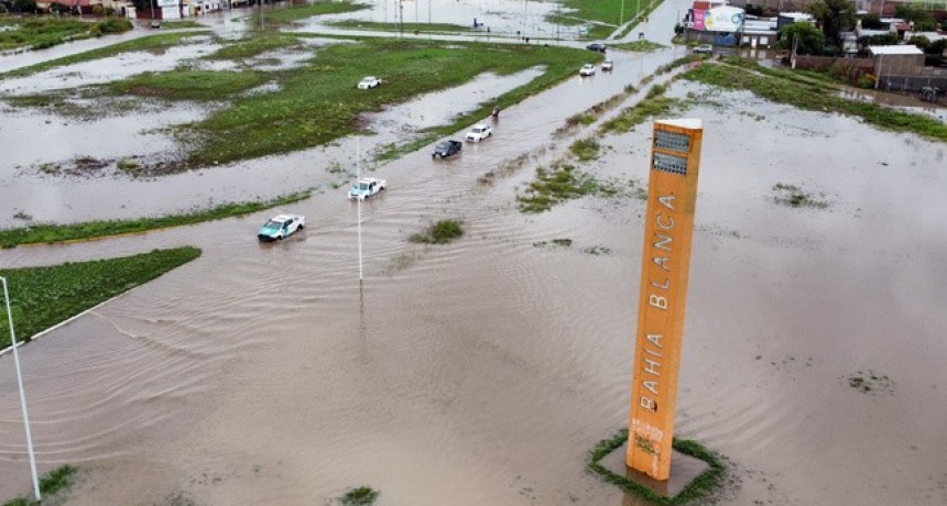 Un estudio del Conicet de 2012 alertaba sobre una posible inundaci&oacute;n en Bah&iacute;a Blanca