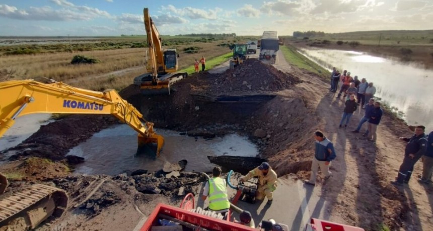 Actualizan el estado de las rutas en la regi&oacute;n cercana a Bah&iacute;a Blanca