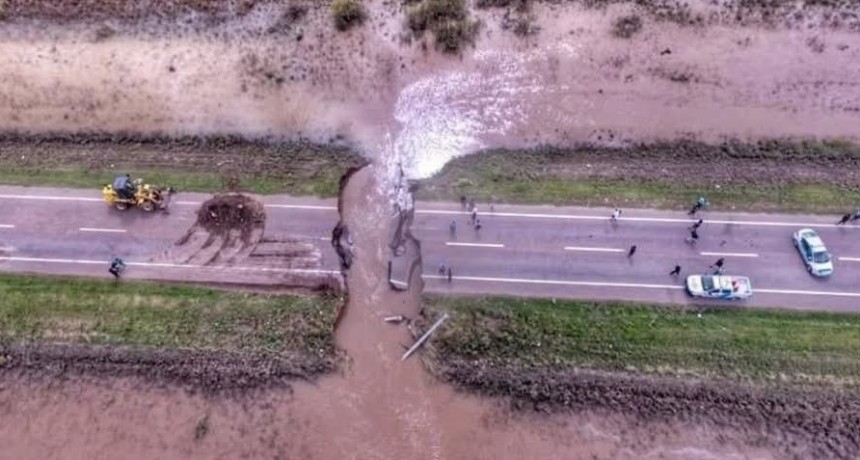 Se mantiene el corte total de tr&aacute;nsito en dos rutas cercanas a Bah&iacute;a Blanca