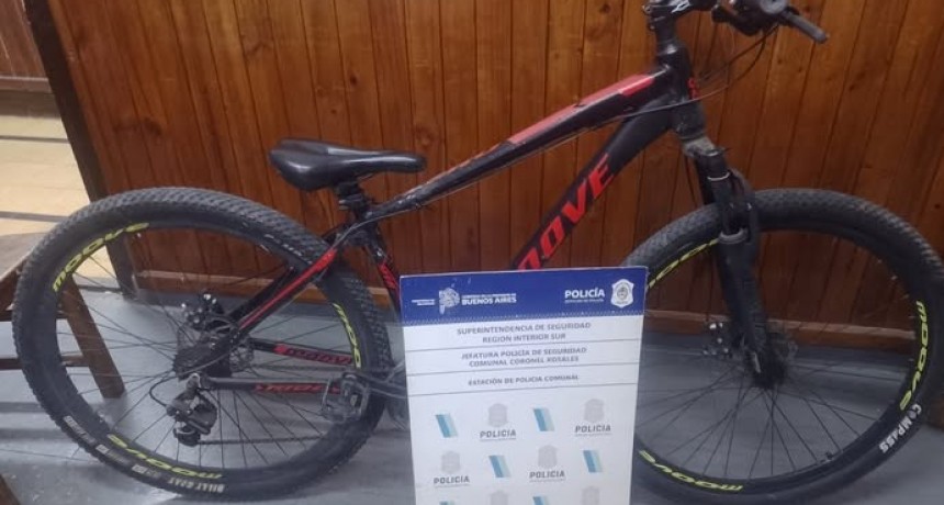 Policia recupera bicicletas robadas
