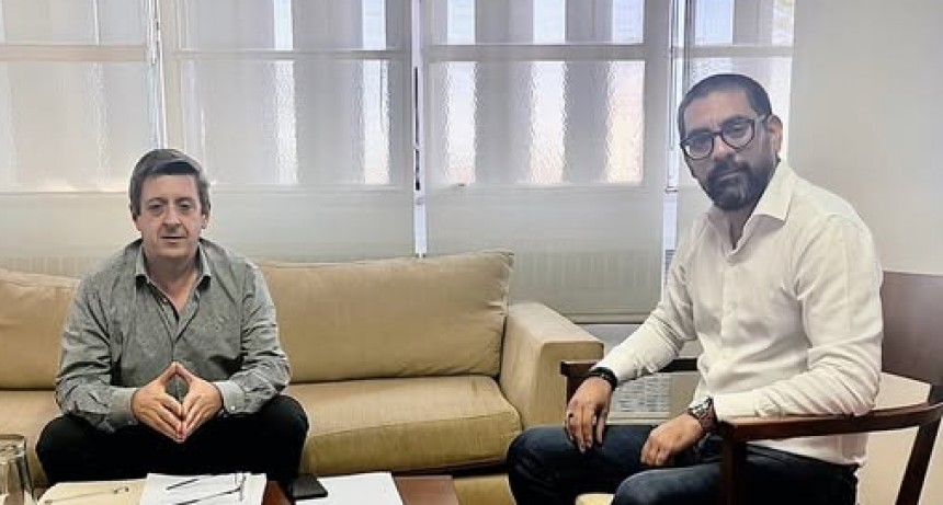El Intendente se reuni&oacute; con el Subsecretario de Recursos H&iacute;dricos para avanzar en obras clave para Coronel Rosales