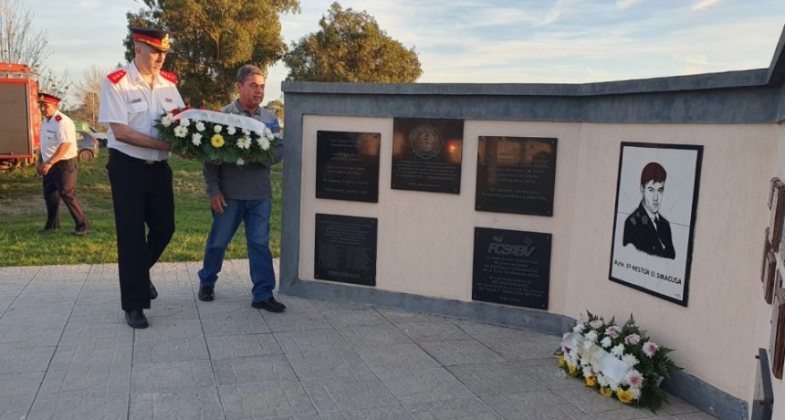 Bomberos Voluntarios homenajear&aacute;n a N&eacute;stor Siracusa a 37 a&ntilde;os de su fallecimiento