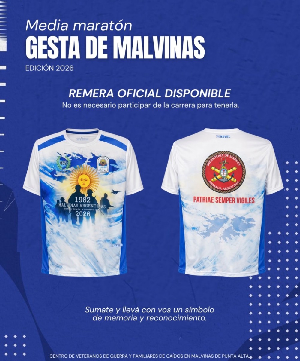 Punta Alta corre en homenaje a Malvinas: llega la 18&deg; Competencia Pedestre