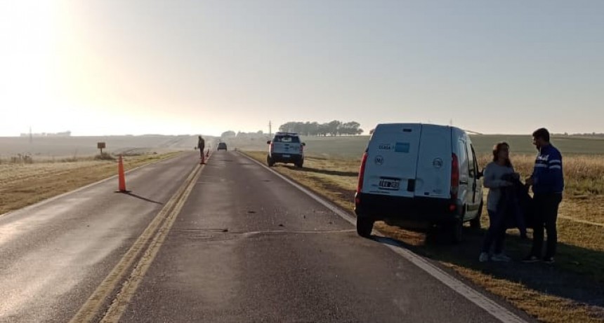 VUELCO DE VEHICULO EN VILLA ARIAS