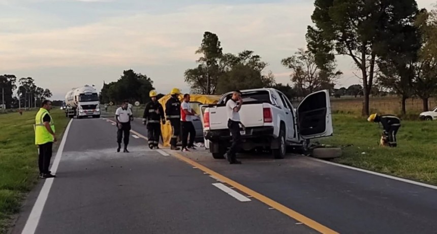 Un nuevo choque sobre la Ruta 35 dej&oacute; tres muertos