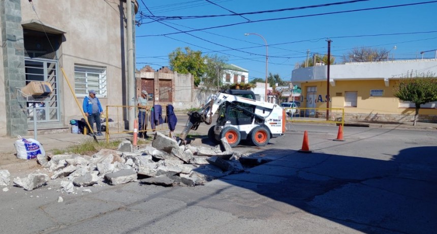 Comenz&oacute; la segunda etapa de reparaci&oacute;n del pavimento en Urquiza y Buchardo