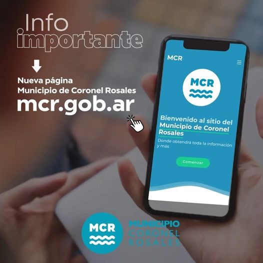  Nueva versión de la página web del Municipio de Coronel Rosales 