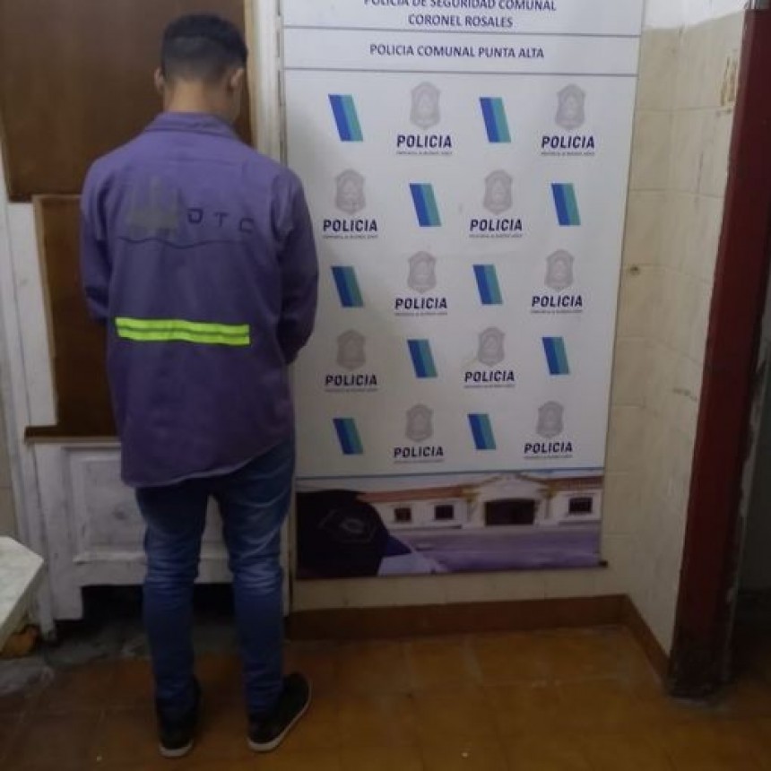 Allanamiento positivo por hurto y aprendido por resistencia.