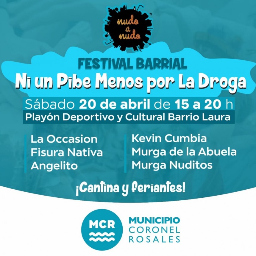  Festival 'Ni un pibe menos por la droga'