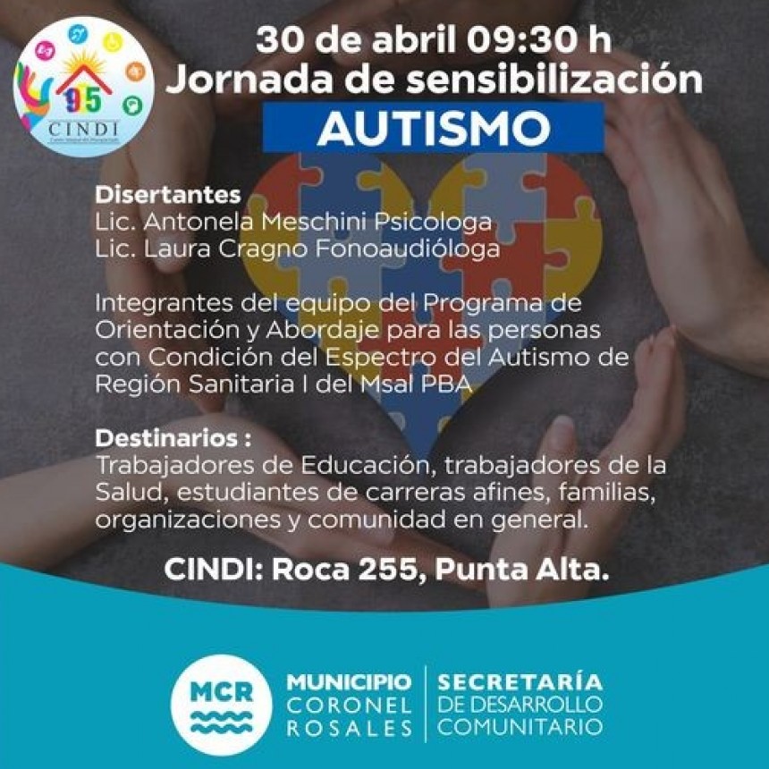 Jornada de Sensibilizaci&oacute;n Sobre Autismo