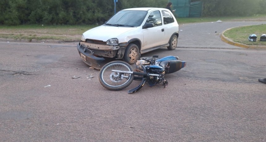 Nuevo accidente de transito en la ciudad