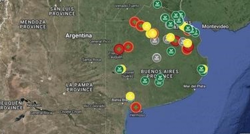 Alertan presencia de Cinobacterias en el dique Paso las Piedras