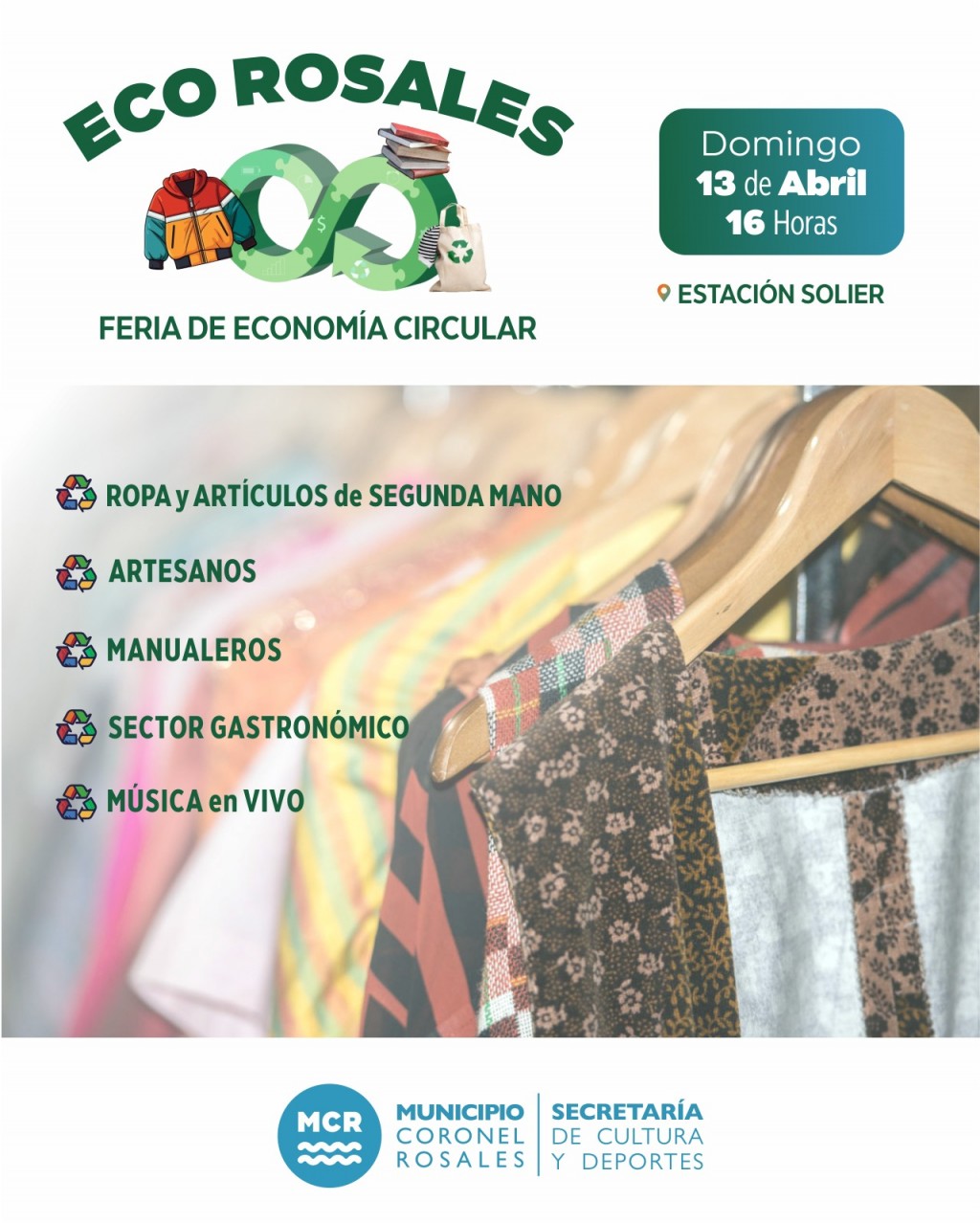 Nueva edición de la Feria EcoRosales: economía circular