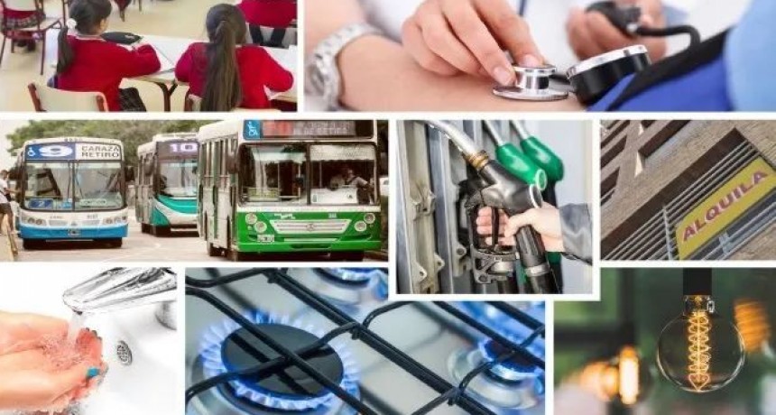 Los aumentos que llegan en abril: tarifas, nafta, colectivos, prepagas y colegios