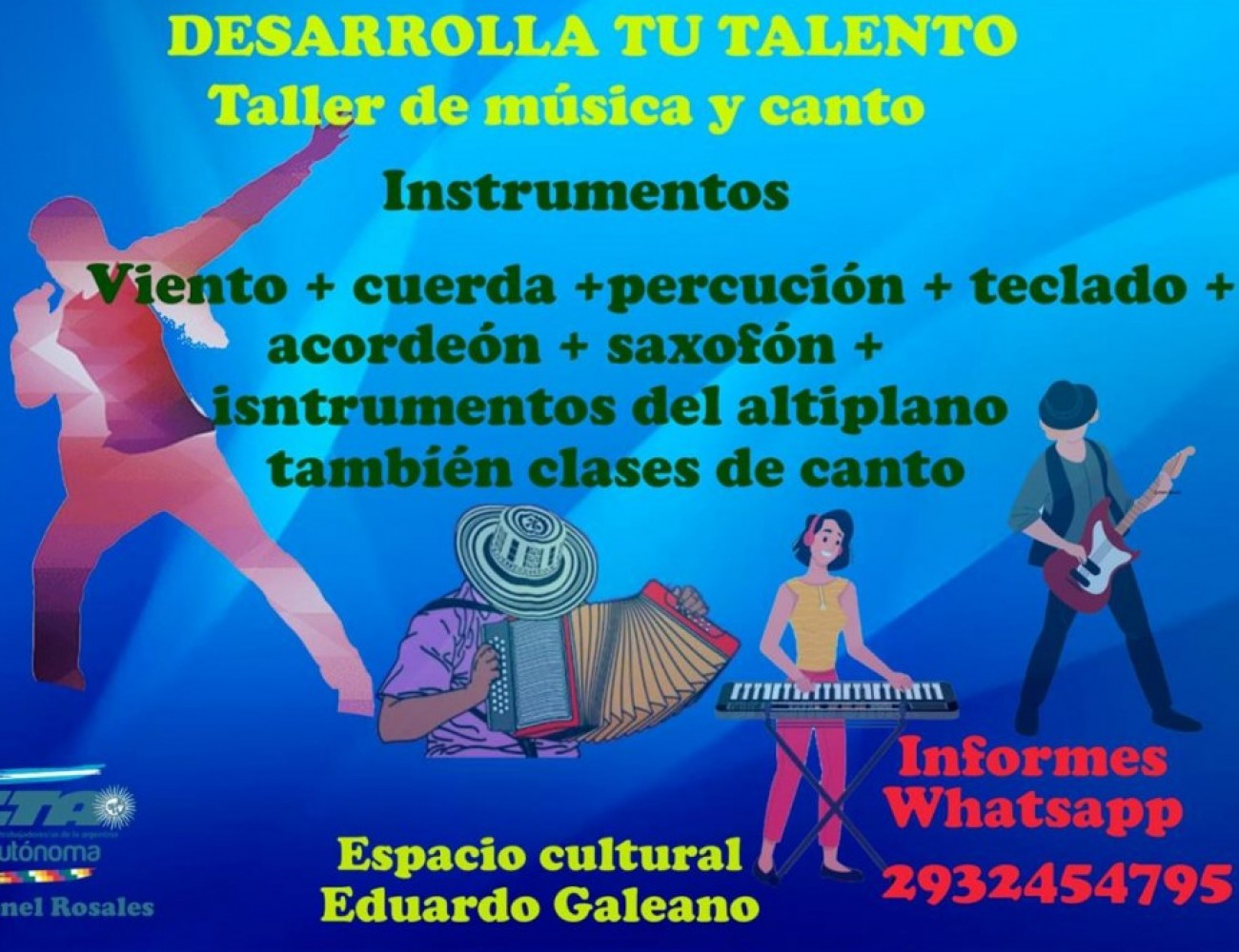 Espacio Cultural Eduardo Galeano en marcha