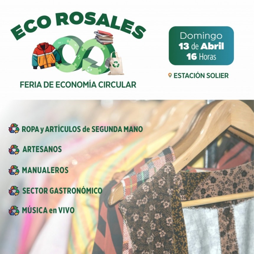 Nueva edici&oacute;n de la Feria EcoRosales: econom&iacute;a circular