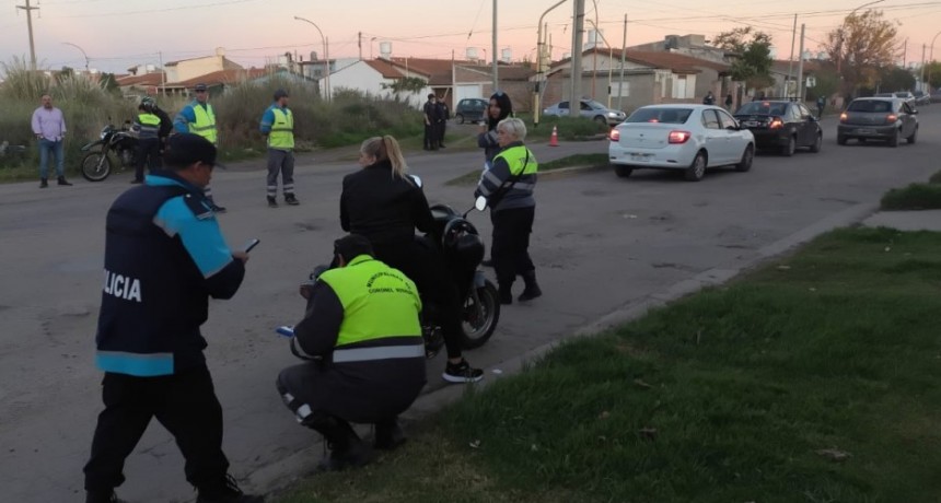 Importante Operativo de control vehicular