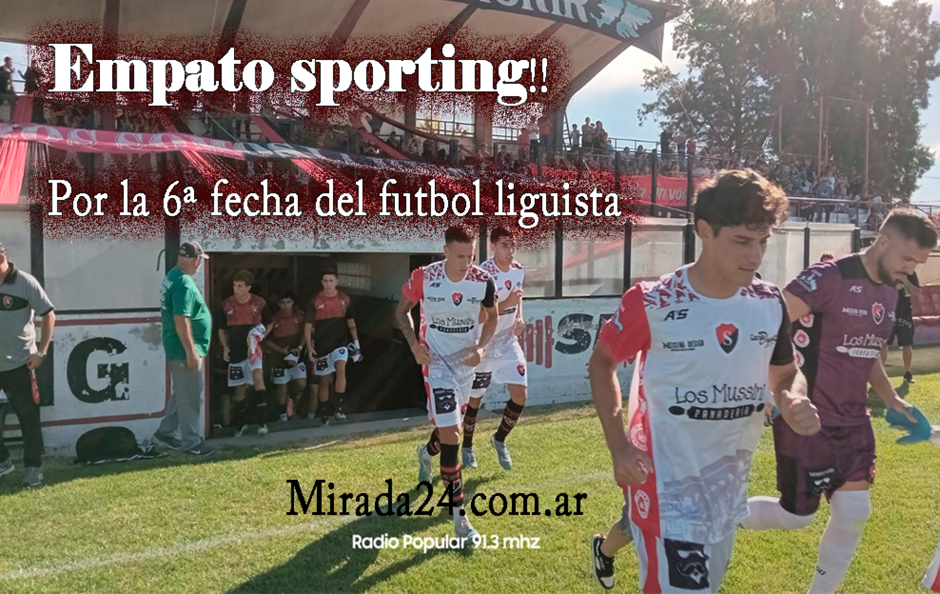 Sporting empato frente a Liniers en el Mendizabal