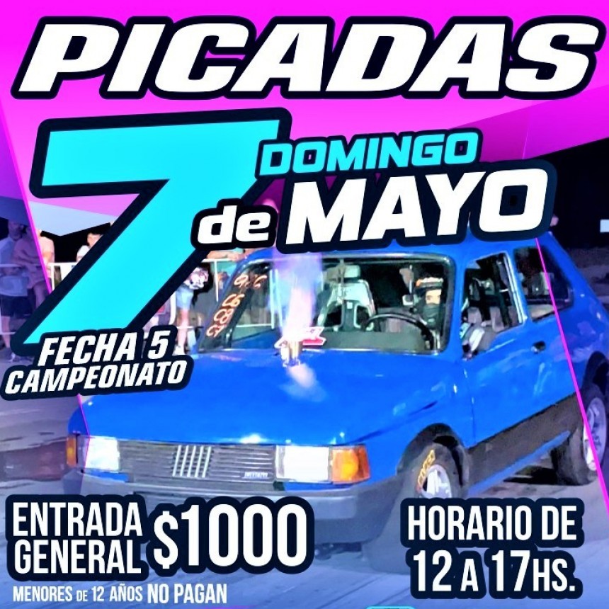 Domingo se corre la anteultima fecha de picadas en Bah&iacute;a