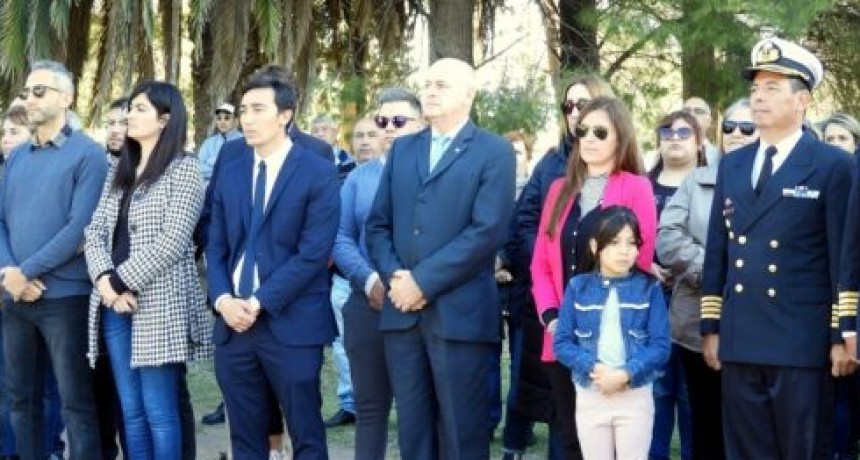 Uset encabez&oacute; un emotivo acto por el 41&deg; aniversario del hundimiento del Crucero Belgrano