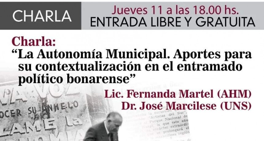 Charla sobre la Autonom&iacute;a en el Museo Hist&oacute;rico de Punta Alta