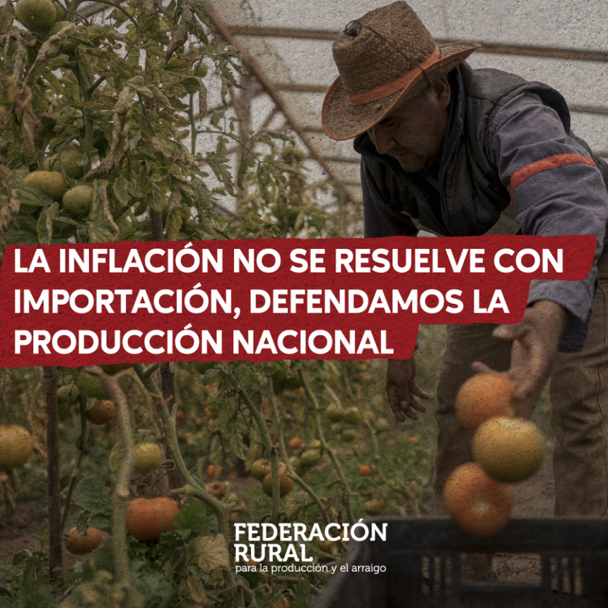 Soberan&iacute;a Alimentaria es Defensa de la Producci&oacute;n Nacional.