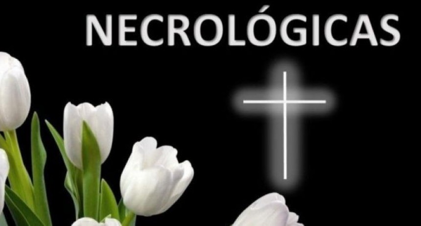 ULTIMAS NECROLOGICAS