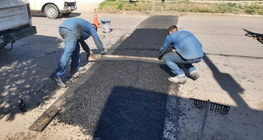 Colocacion de Lomos de Burro en distintos puntos de la ciudad