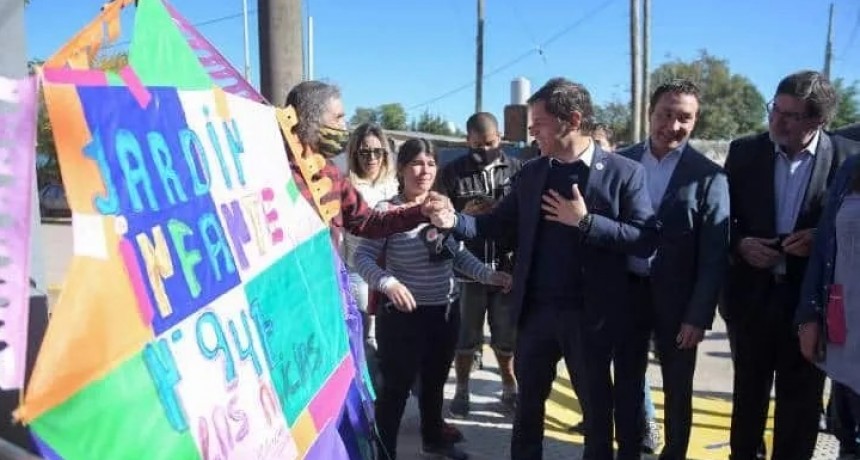 Kicillof inaugur&oacute; el nuevo edificio de la Escuela de Educaci&oacute;n Especial N&deg;502 