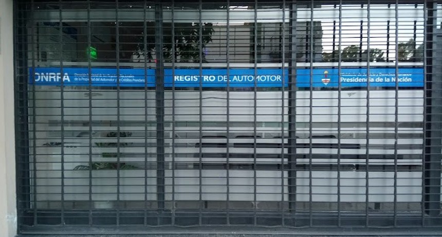 Eliminan el 40% de los Registros del Automotor, reducen personal y quitan la c&eacute;dula azul