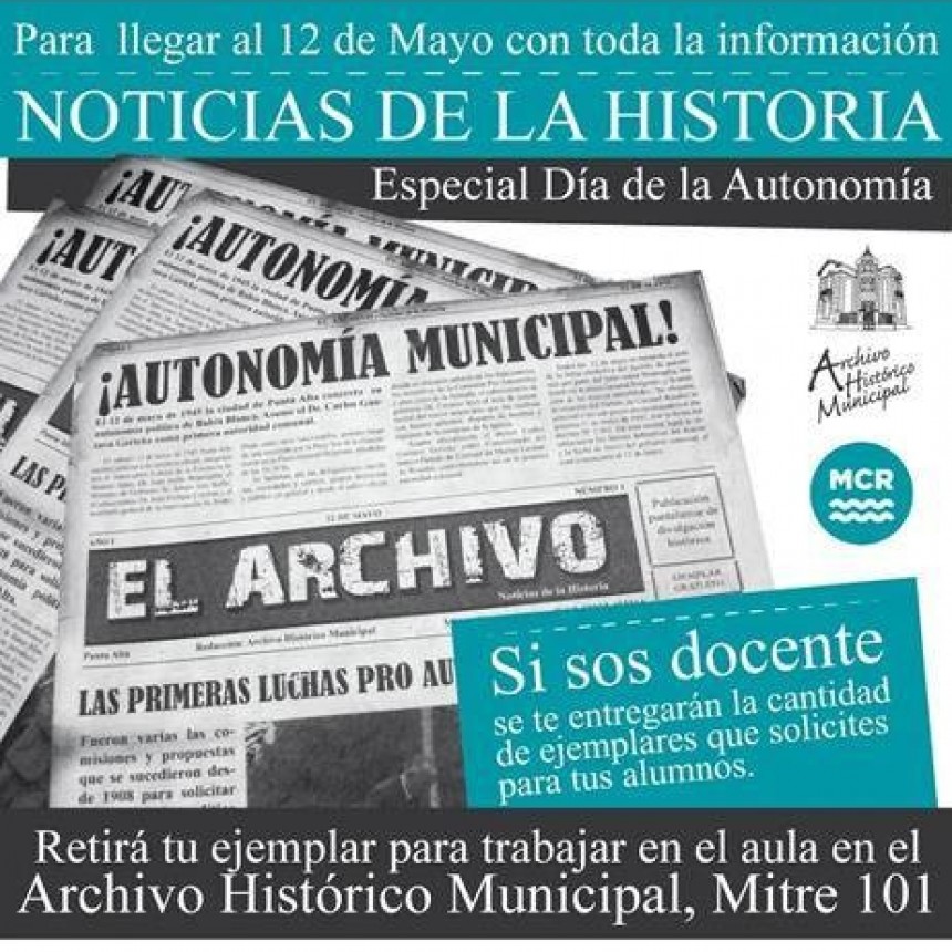  Archivo Hist&oacute;rico Municipal de Punta Alta Especial de la Autonom&iacute;a