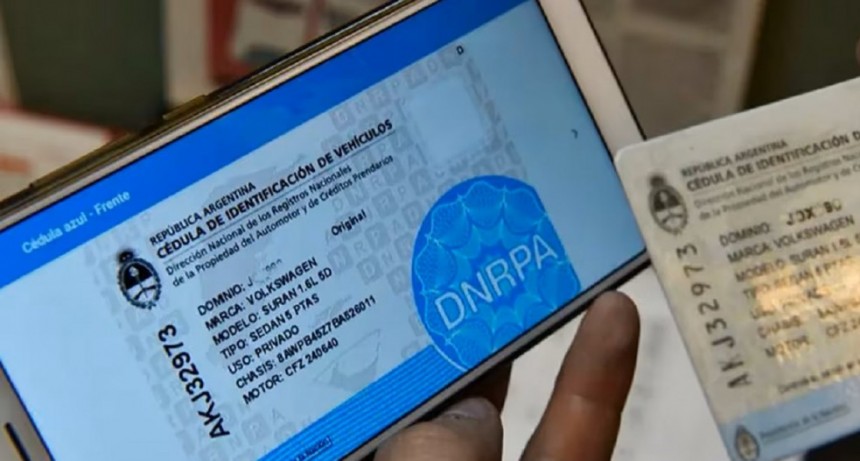 Confirman desde cu&aacute;ndo no ser&aacute; necesaria la c&eacute;dula azul para conducir