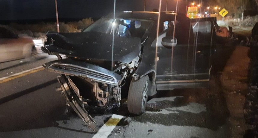 Un nuevo accidente de tr&aacute;nsito en ruta 229 Km 22. 