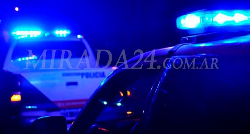 Caminaban con elementos robados y los detuvieron